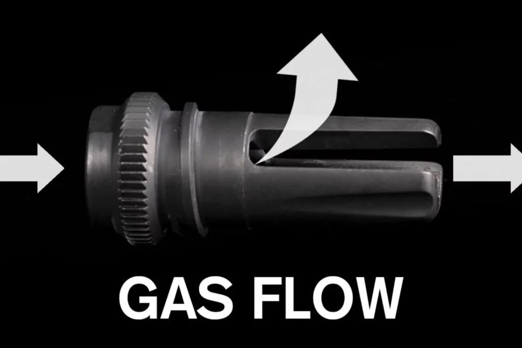 how muzzle device works