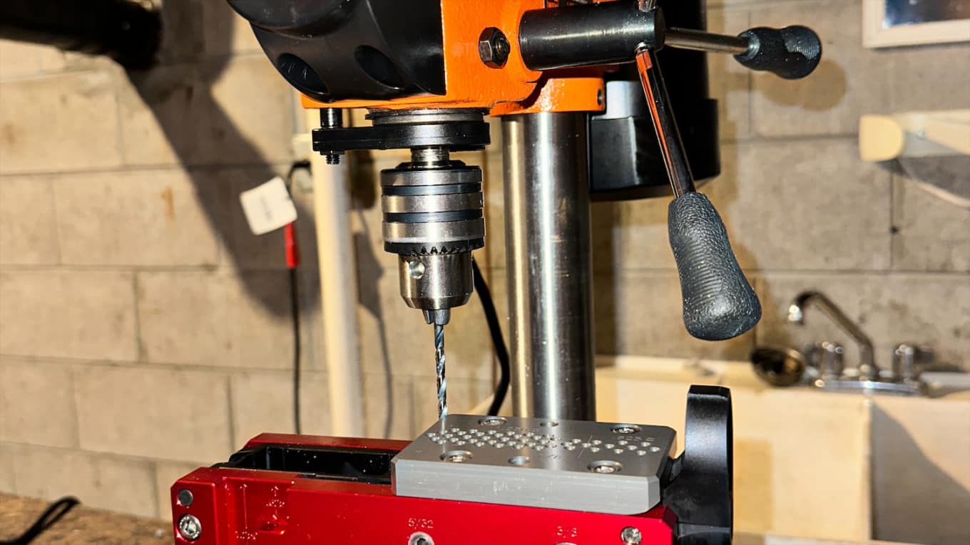 Drill Press for 80% AR15 Lower (Guide)