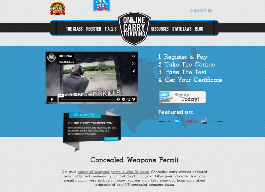 online carry training course