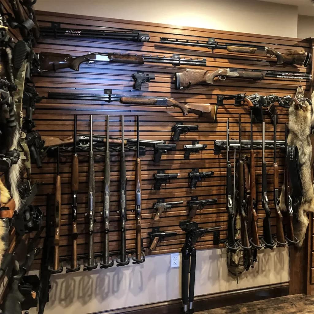 gun display wall storage 1 1
