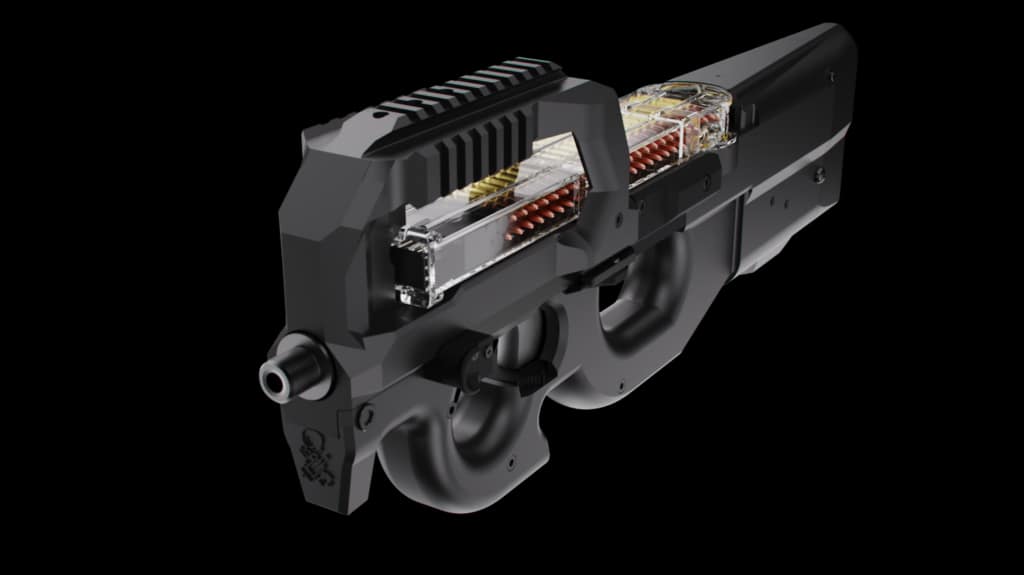 3dp90 cad render
