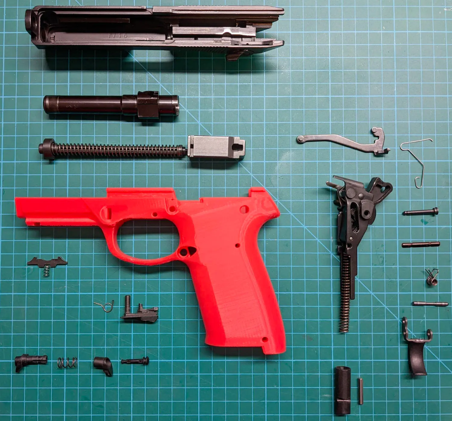 3d printed px4 blowout